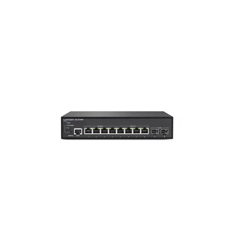 LANCOM GS-3510XP Hallatav L2 2,5G Ethernet (100/1000/2500) Power over Ethernet (PoE) 1U Must