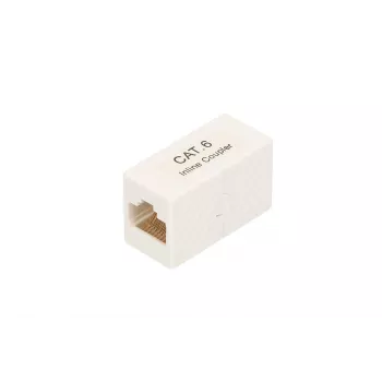 Extralink RJ45 CAT6 UTP ühenduskarp, plastik, valge, 1 tk