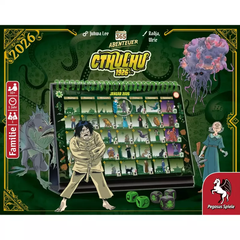365 adventure - Cthulhu 1926 (Edition 2026), puslemäng
