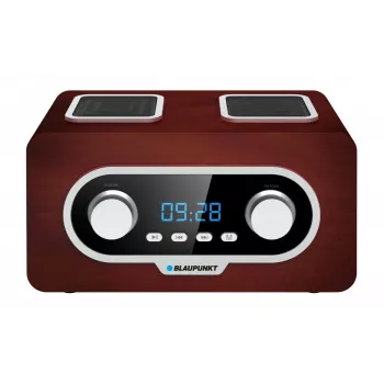 Kaasaskantav raadio BLAUPUNKT PP5.2BR — FM-kaasaskantav raadio, 60 eelseadistust, USB/MP3, AUX, taaslaetav aku 1000 mAh, 3 W RMS, pronks