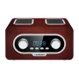 Kaasaskantav raadio BLAUPUNKT PP5.2BR — FM-kaasaskantav raadio, 60 eelseadistust, USB/MP3, AUX, taaslaetav aku 1000 mAh, 3 W RMS, pronks