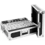Mikserikohver Omnitronic MCV-19 8HE Variable — lennukohver 19-tollise rack-seadme jaoks, 8U kõrgus, reguleeritav sisepaigutus