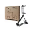 Nutitelefoni kinnitus deeper ITGAM0026 süsta ja paadi jaoks — alumiinium, reguleeritav nurk, C-klamber kuni 41 mm, telefoni vahekaugus 65–95 mm