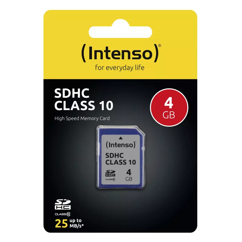 MÄLU SDHC 4GB C10/3411450 INTENSO
