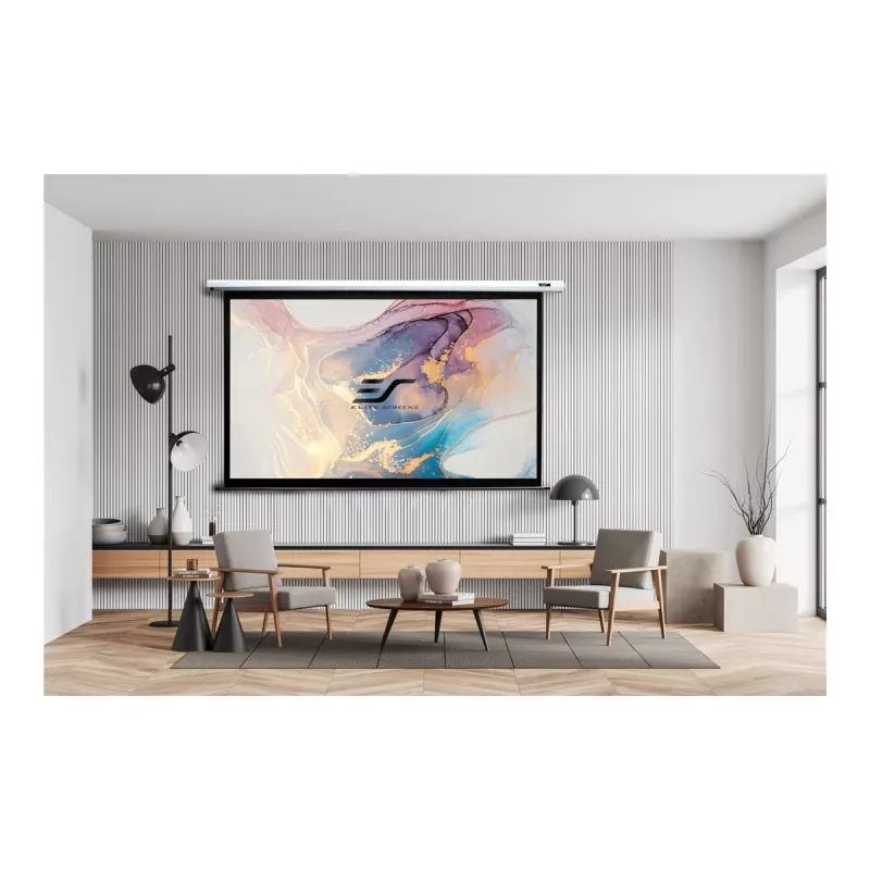 Elite Screens Electric100XH Valge