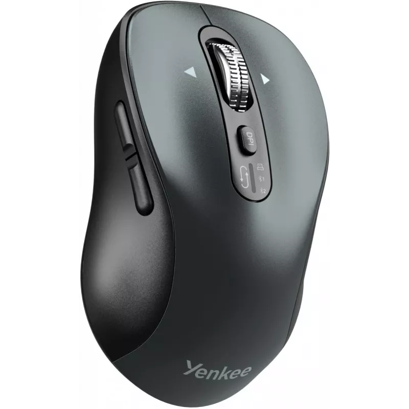 Juhtmega ergonoomiline arvutihiir YENKEE YMS2010BK — kompaktne disain, juhtmega ühendus