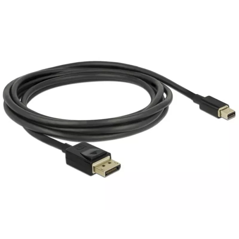 DeLOCK - DisplayPort-kaabel - DisplayPort (M) Mini DisplayPort (M) - 2 m - Must - 8K tugi