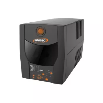 Infosec INF_661130 varutoiteallikas UPS X1+ 1000 IEC, 1000VA, 500W, 4× C13