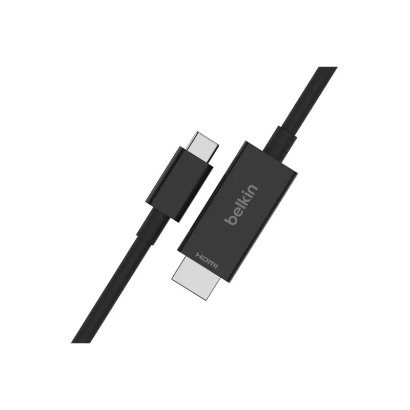 USB USB-C HDMI-kaabel Belkin AVC012bt2MBK 2m Must