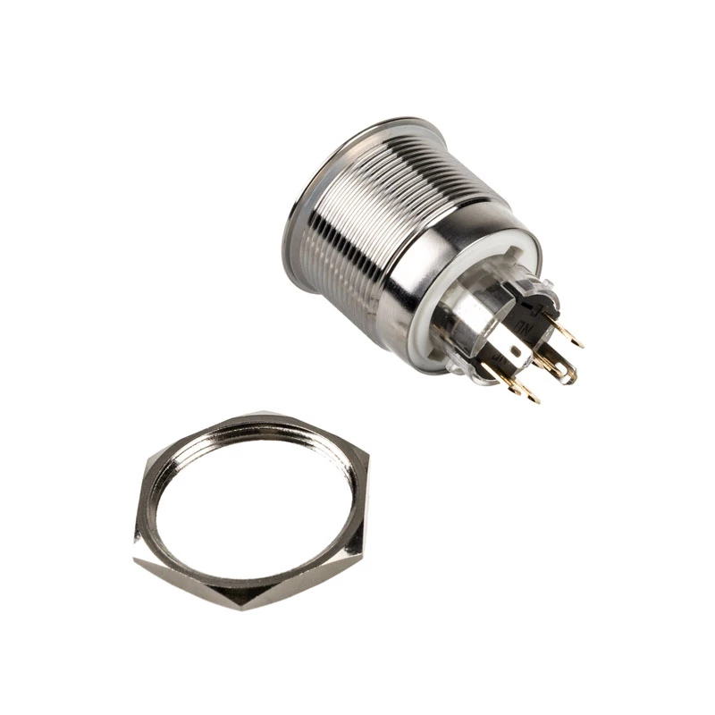DimasTech vandaalikindel surunupp 25 mm Silverline Dot RGB PD216