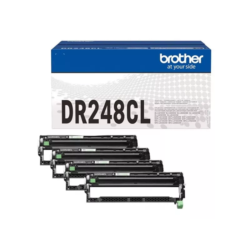 Brother DR-248CL printeritrummel Originaal 4 tk Multipakend
