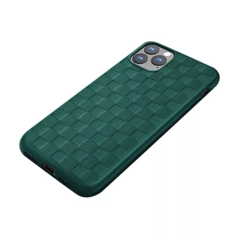 Kaitsev pehme ümbris Devia Woven2 iPhone 11 Pro Maxile, roheline