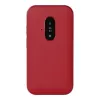 Funktsioonitelefon Doro Leva E22 karpkujuline, 2,8-tolline (7,11 cm) ekraan, üks SIM, 0,3 MP kaamera, 1150 mAh, 127,8 g, punane/valge