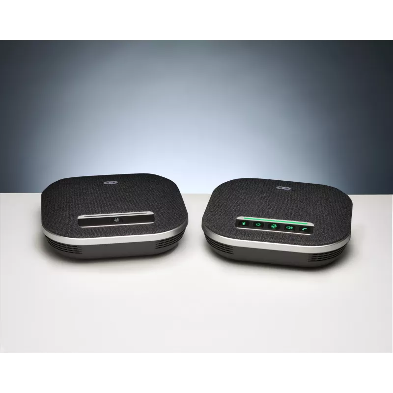 Konverentsikõlar Boom Collaboration GEMINI sisseehitatud mikrofoniga, Bluetooth ja USB, must