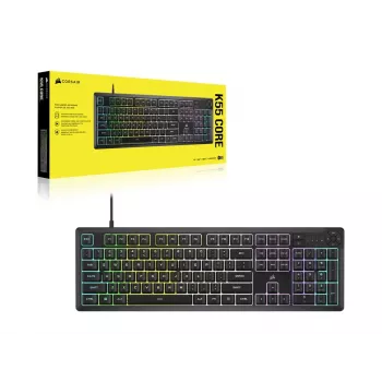 K55 Core RGB musta mehaaniline klaviatuur