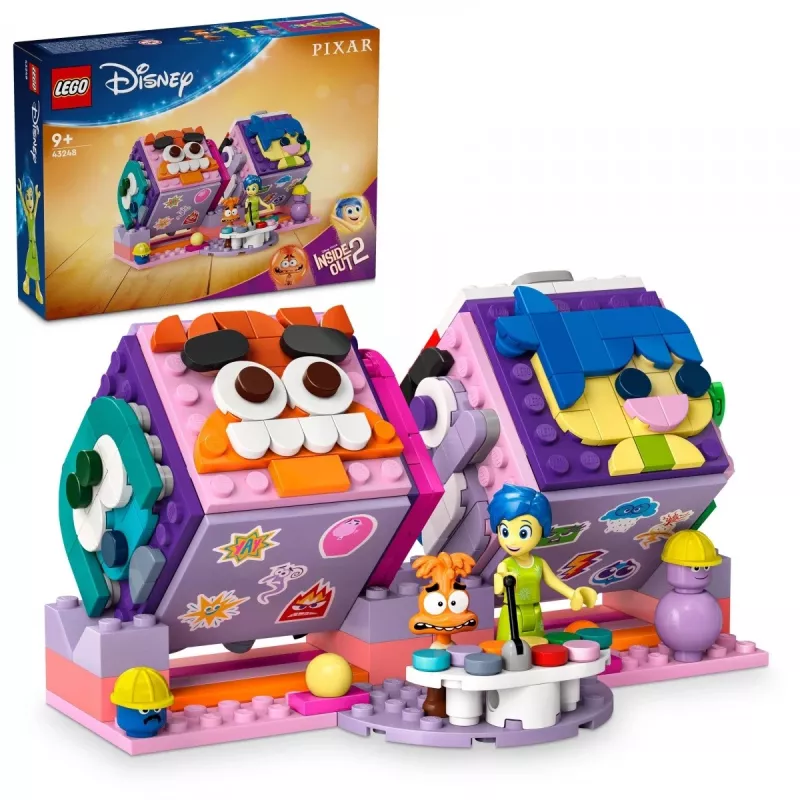 Ehitusmänguasi LEGO Disney Pixar Inside Out 2 Meeleolukuubikud komplekt 43248