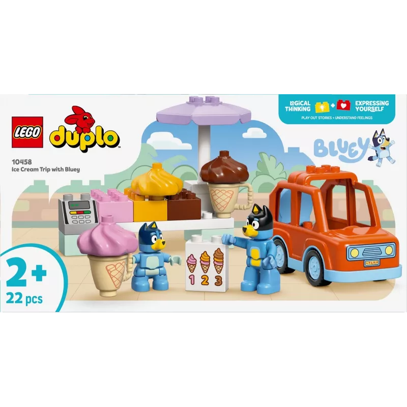 LEGO BLUEY 10458 Jäätise retk Blueyga