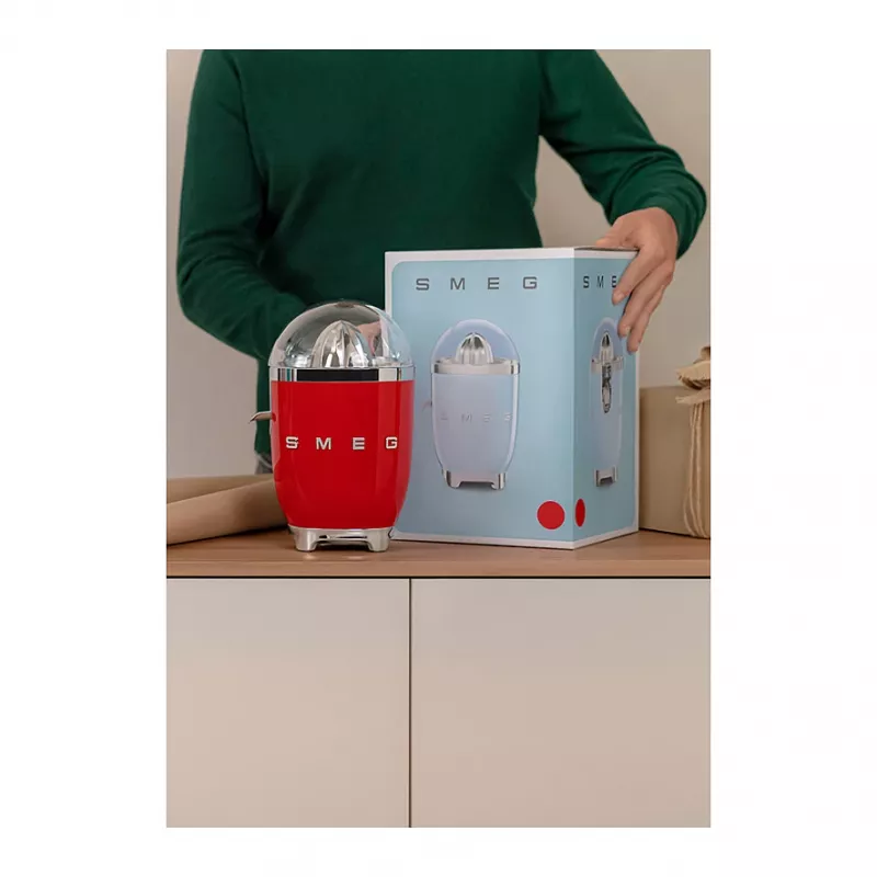 Elektriline tsitruspress Smeg CJF11RDEU 70 W Punane Roostevaba teras