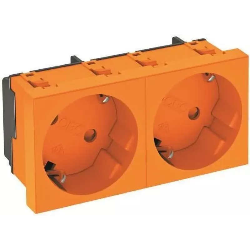 BETTERMANN STD-D3S ROR2 pistikupesa 33°, 2-suunaline maandatud pistik (6120105)