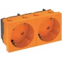BETTERMANN STD-D3S ROR2 pistikupesa 33°, 2-suunaline maandatud pistik (6120105)