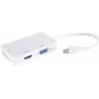 shiverpeaks ®-BASIC-S--Adapter-Mini DisplayPort Plug to HDMI/DVI/VGA Socket, White (BS10-01015)
