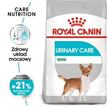 Kuiv koeratoit Royal Canin Mini Urinary Care 3 kg — väikesed tõud, linnuliha, 27% valku, 16% rasva