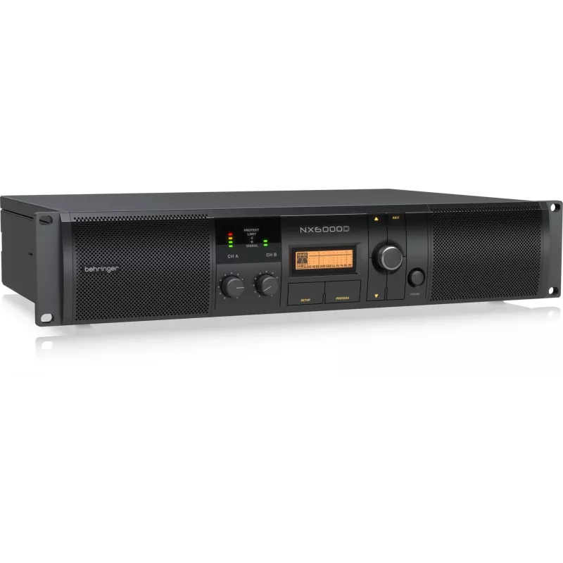 Behringer NX6000D helivõimendi 2.0 kanaliga Kodune Must