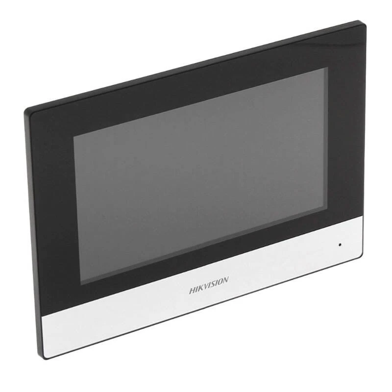 Hikvision DS-KIS604-S(C) videouksesüsteem 2 MP 17,8 cm (7 inch) Must, Hall, Hõbedane