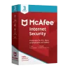 McAfee Internet Security - 3 kasutajat 1 aasta, globaalne