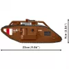 Ehituskomplekt Cobi Building Blocks Mark V Male NO 9199 — 844 tk