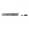 Slotklamber DeLOCK 89934 1 x USB USB-C ja 1 x USB Type-A pordiga