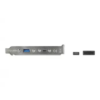Slotklamber DeLOCK 89934 1 x USB USB-C ja 1 x USB Type-A pordiga