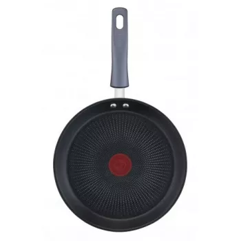 Krepi pann Tefal Daily Cook G7313855, 25 cm, mittenakkuva, roostevabast terasest põhi, bakeliidist käepide, Thermo-Signal
