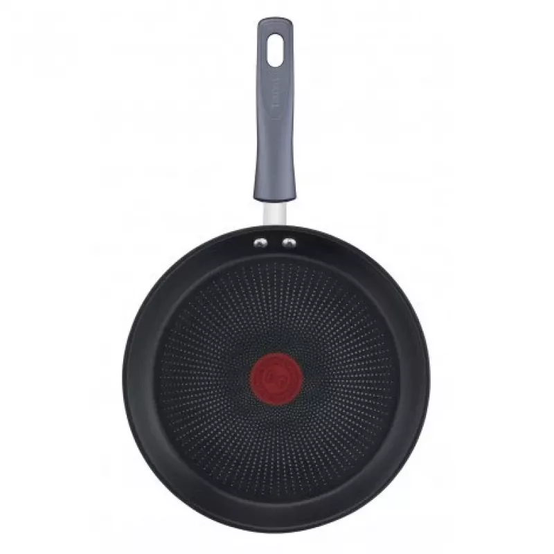 Krepi pann Tefal Daily Cook G7313855, 25 cm, mittenakkuva, roostevabast terasest põhi, bakeliidist käepide, Thermo-Signal