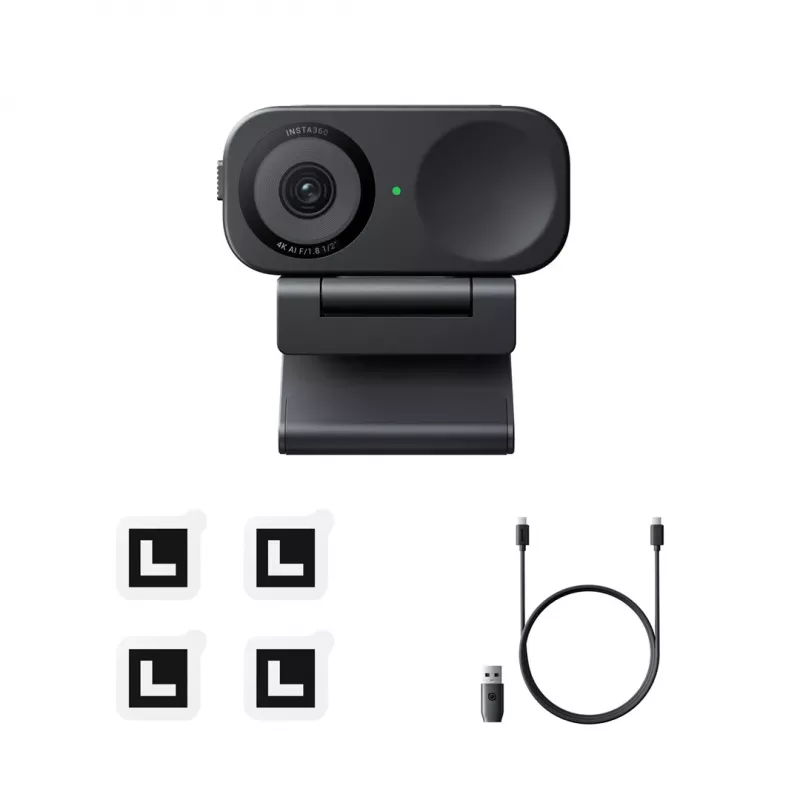 Veebikaamera Insta360 Link 2C 3840 x 2160 pikslit USB Must