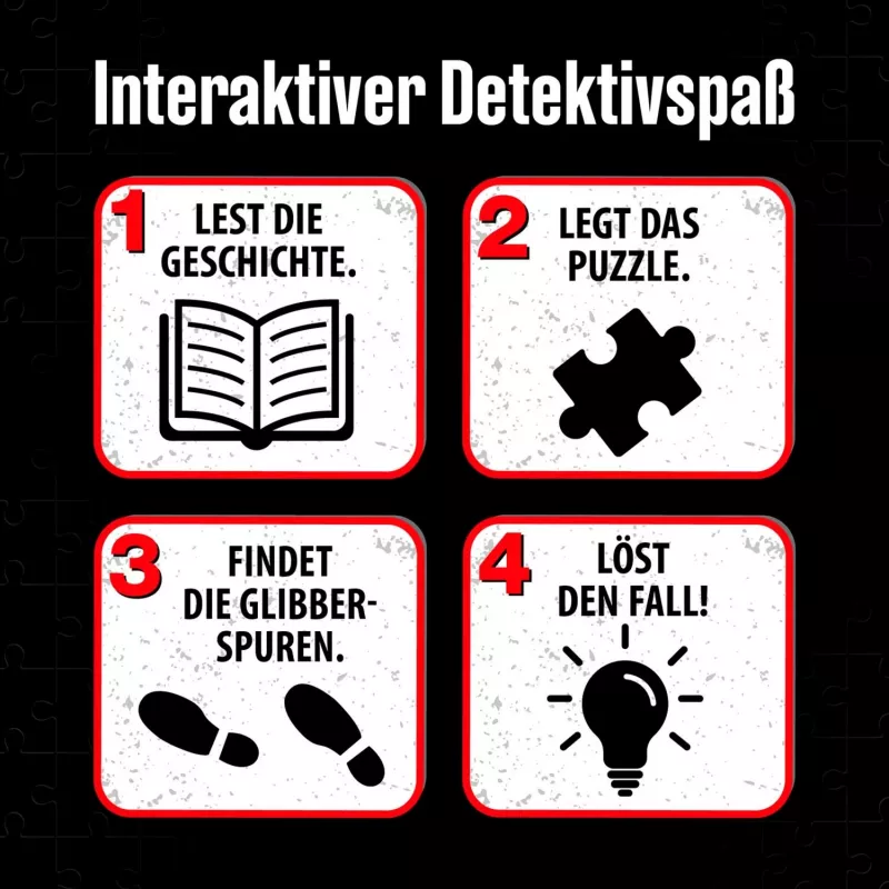 detective-Puzzle Die drei Kids: Vorsicht Glibberfalle (150 tükki)