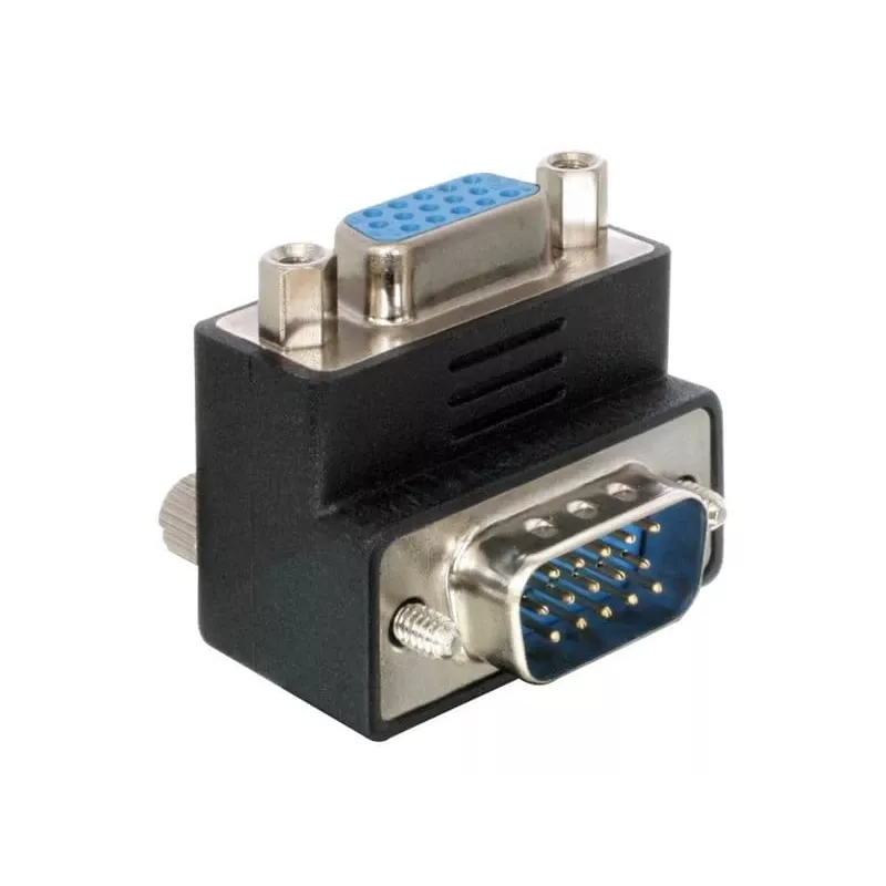 Delock Adapter VGA Pistiku/Pesa 90°nurga all (65171)