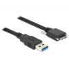 USB-kaabel DeLOCK 83599 USB 3.2 Gen 1 3m USB A Micro-USB B Must