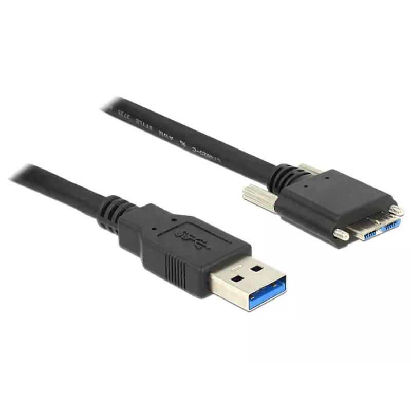USB-kaabel DeLOCK 83599 USB 3.2 Gen 1 3m USB A Micro-USB B Must