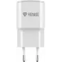 USB seinlaadija YENKEE YAC 2023WH 18W 3A Quick Charge 3.0