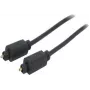 shiverpeaks 1.0m Toslink - Toslink - TOSLINK - Isane - TOSLINK - Isane - Kuldne - Must (Bs69004-1.0)