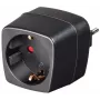 Toiteadapter/pistikupesade adapter Brennenstuhl 1508470 — siseruumides, 250 V sisend, 10 A, must