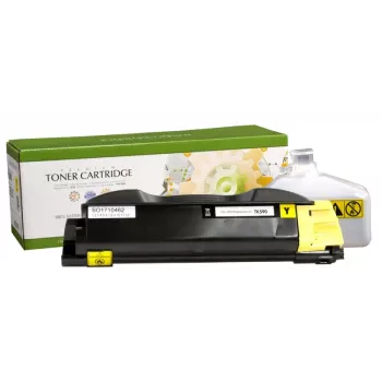 STATIC toonerikassett, ühilduv Kyocera TK-590Y-ga, kollane, ühilduv, 5000 lehekülge