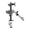 Monitor wall mount SBOX LCD-LM01-2 for 13–27 inch screens, max load 12 kg, VESA 100x100