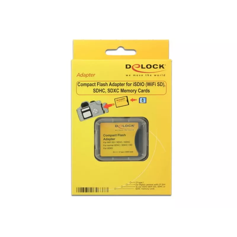 Mälukaardi adapter DeLOCK 62637