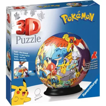 Ravensburger Pokemon 3D pusle 72 tk Multifilm