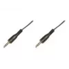 Audioühenduskaabel Stereo Digitus AK-510100-015-S