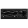 Klaviatuur MediaRange MROS109 Office USB QWERTZ saksa must