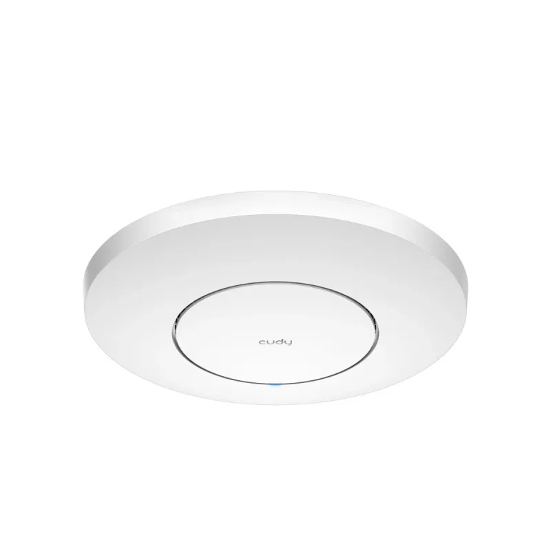Juhtmevaba pöörduspunkt Cudy AP11000 — kolmeribaline Wi‑Fi 6 (2,4/5/6 GHz), 5760 Mbit/s, MU‑MIMO, lae-/seinale kinnitatav