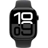 Apple Watch Series 10 alumiiniumkorpuse GPS + mobiilside 46 mm Diamond Must spordirihm must M/L